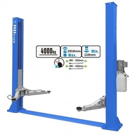 Hydraulic two post lift with mechanical safety locks, 4.0t